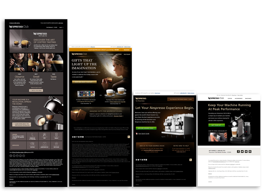 Nespresso® HTML Email